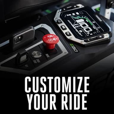 EGO Power+ Electric Riding Lawn Mower, 42" Deck with Zero Turn Radius, Includes (4) 56V 10.0Ah Batteries and Charger - ZT4204L - Image 5