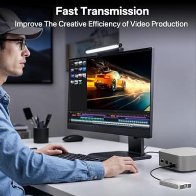 ACASIS 40Gbps M.2 NVMe SSD Enclosure, Tool Free Installation, NVMe Enclosure for M1/M2/ Pro/Max,Compatible with USB4/3.2/3.1/3.0/2.0, Support 2280/2260/2242/2230 B+M M-Key (TBU401) - Image 3