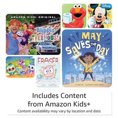 Amazon Fire 7 Kids tablet, ages 3-7 (16GB, Purple) + Backpack Bundle - Image 4