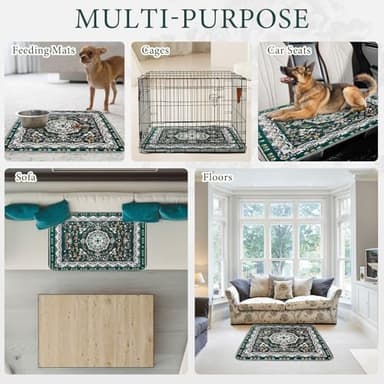 Homimp Washable Pee Pads for Dogs, 2 Pack Reusable Puppy Pads Waterproof, Absorbent and Leakproof Dog Pee Pads, Non Slip Puppy Training Pads, Pet Mat for Floor, Crate, Couch, Whelping,Green, 24"x36" - Image 6