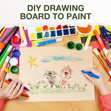 Rowood 24 Pack Basswood Sheets,12x12x1/8inch,3mm Basswood for Laser Cutting,Adult Craft Kits,Thin Plywood Board Unfinished Wood,DIY Ornaments and Architectural Model - Image 8