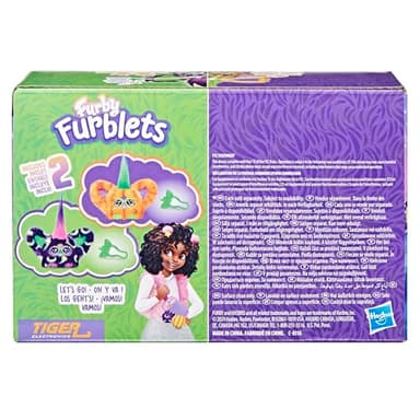 Furby Furblets 2 Pack of Fall Edition Mini Friends Trick-Ee & Boo-Kin, Electronic Plush Toys, Multicolor, Back to School Gifts, Ages 6+ (Amazon Exclusive) - Image 13