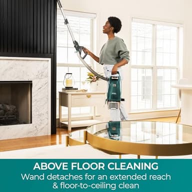 Kenmore Intuition Bagged Upright Vacuum Lift-Up Carpet Cleaner 2-Motor Power Suction with HEPA Filter, 3-in-1 Combination Tool, HandiMate for Floor, Pet Hair, 14pounds, Green - Image 6