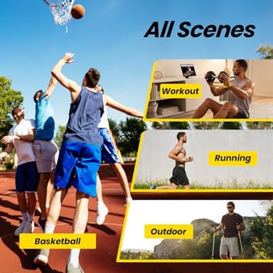 BALENNZ Athletic Shorts for Men with Pockets and Elastic Waistband Quick Dry Activewear - Image 5