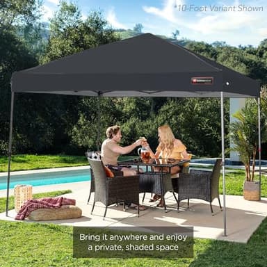 Best Choice Products 12x12ft 1-Person Setup Pop Up Canopy Tent Instant Portable Shelter w/ 1-Button Push, Case, 4 Weight Bags - Gray - Image 7