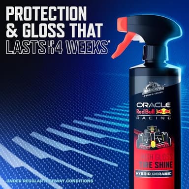 Armor All Podium Series Hybrid Ceramic High Gloss Tire Shine Spray, 16 fl oz, Long-Lasting Car Tire Shine Developed in Collaboration With Oracle Red Bull Racing - Image 6