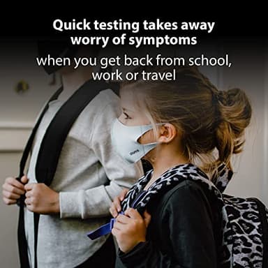 iHealth COVID-19 Antigen Rapid Test, 1 Pack, 5 Tests Total, FDA EUA Authorized OTC at-Home Self Test, Results in 15 Minutes with Non-invasive Nasal Swab, Easy to Use & No Discomfort - Image 5