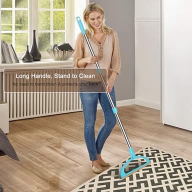 AIZAL Carpet Rake for Pet Hair Removal, Pet Hair Removal Tool Set of 2, 56” Long Handle Carpet Pet Hair Removal Carpet Scraper Dog Cat Hair Remover for Sofa, Couch, Car, Rug,Stairs - Image 4