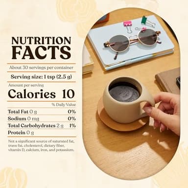 Four Sigmatic Organic Mushroom Coffee | Instant Mushroom Coffee Mix with Lion's Mane, Chaga and Rhodiola for Better Focus and Immune Support | 30 Serving Bag - Image 8