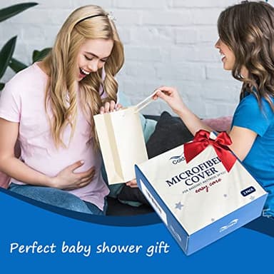 Bassinet Sheet Set 2 Pack Fitted Bassinet Sheets for Baby Boy Girl, Fit for Baby Delight, ANGELBLISS, Mika Micky, Milliard, MiClassic, Dream On Me, Baby Joy Bedside Sleeper, Rainbow - Image 5