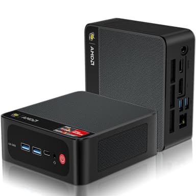 Beelink SER5 Mini Pc,AMD Ryzen 5 5500U (6 C / 12T,up to 4.0 GHz),Mini Computer with 16 GB DDR4 / 500 GB NVMe SSD,Support Triple Screen Display, WiFi 6, BT 5.2,Type-C, 2.5G LAN,Win 11 Pro - Image 1