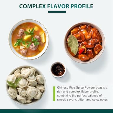 Soeos Chinese Five Spice 4 Ounce, Five Spice Powder, Five Spice Chinese Seasoning Non-GMO, Non-irradiated, No preservatives, No MSG - Image 7