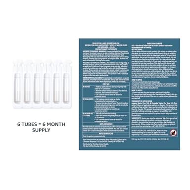 Amazon Basics Flea, Tick & Mosquito Topical Treatment for X-Large Dogs (over 55 pounds), 6 Count (Previously Solimo) - Image 2