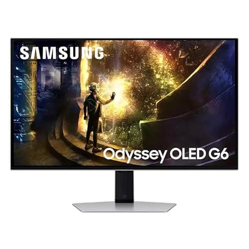 SAMSUNG 27" Odyssey OLED G6 QHD Gaming Monitor 240Hz 0.03ms LS27DG61DSNXZA (Renewed) - Image 1