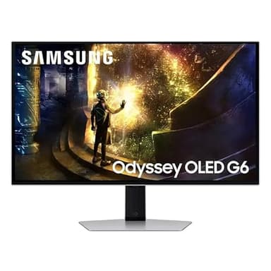 SAMSUNG 27" Odyssey OLED G6 QHD Gaming Monitor 240Hz 0.03ms LS27DG61DSNXZA (Renewed) - Image 1