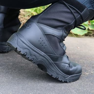 Men's Tactical Boots For Men Lightweight Black Military Boots Army Combat Hunting Jungle Hiking Work Boots Size 7 - Image 5