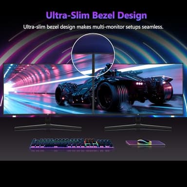 Z-Edge 27 inch Curved Gaming Monitor, FHD 1080P 300Hz 240Hz PC Monitor, Ultra-Fast MPRT 1ms Curved Monitor, 1500R, 16.7M Colors, UG27H Frameless Bezel, 2X DP 1.4 Ports and 2X HDMI 2.0 Ports - Image 7