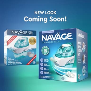 Navage Starter Bundle - Nasal Irrigation System - Saline Nasal Rinse Kit with 1 Navage Nose Cleaner and 30 Salt Pods - Image 8