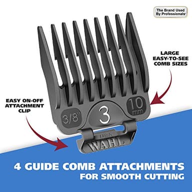 Wahl USA Deluxe Pro Series Cordless Lithium Ion Clipper Kit for Dog Grooming at Home with Heavy Duty Motor, Self-Sharpening Blades, and 2 Hour Run Time – Model 9591-2100 - Image 4