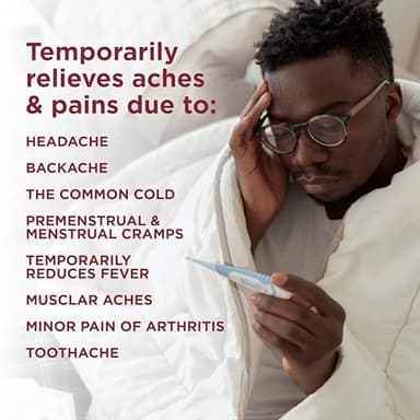 Amazon Basic Care Extra Strength Pain Relief, Acetaminophen Caplets, 500 mg, Pain Reliever/Fever Reducer, 500 Count (Packaging may vary) - Image 5