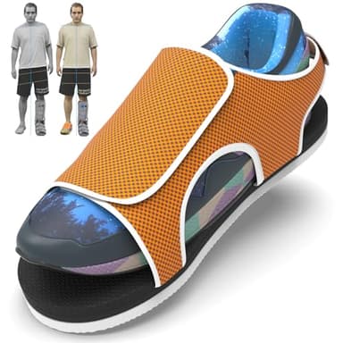 Shoe Leveler, Shoe Balancer, Shoes Lift for Walking Boot,Double Open Design - Medium (fits Men US Size 8-1/2 to 10-1/2, Women US Size 9 to 11) - Image 1