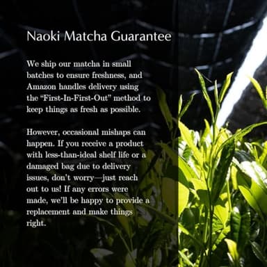 Naoki Matcha Superior Ceremonial Blend – Authentic Japanese First Harvest Ceremonial Grade Matcha Green Tea Powder from Uji, Kyoto (100g / 3.5oz) - Image 6
