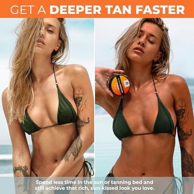 BYROKKO Shine Brown Tan Accelerator Cream 7.1 Fl Oz, Outdoor Sun or Indoor Tanning Oil or Tanning Bed Lotion, Fast Bronzer with Premium Natural Ingredients for Deep, Long-Lasting Glow - Image 5