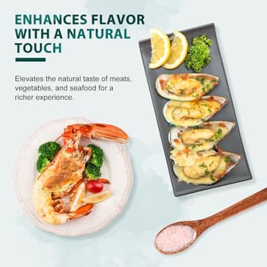 Soeos American Pink Salt, Fine Grain 16 Ounce, Pink Rock Salt, Salt for Grinder Refill, Perfect for Cooking & Seasoning - Image 8