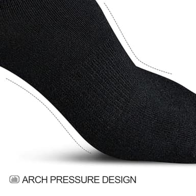wernies No Show Socks Women Low Socks Non Slip Flat Boat Line 4/8 Pairs - Image 7