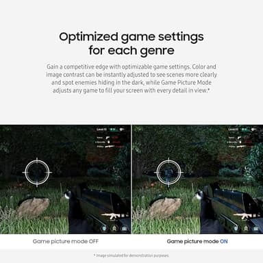 Samsung 24” (S40GD) Borderless Business Monitor with IPS Panel, 100Hz Refresh Rate, Eye Saver Mode, Ergonomic Design, Game Picture Mode, LS24D402GANXGO, 3 Yr Warranty - Image 6