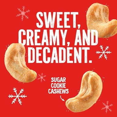 Emerald Nuts Sugar Cookie Flavored Cashews (1-Pack) | 5oz Resealable Bag | Kosher Dairy Certified, Non-GMO, Contains No Artificial Preservatives, Flavors or Synthetic Colors - Image 3