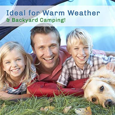 2 Person Camping Tent with Rain Fly and Carrying Bag - Lightweight Outdoor Tent for Backpacking, Hiking, or Beach Use by Wakeman Outdoors (Green) - Image 5