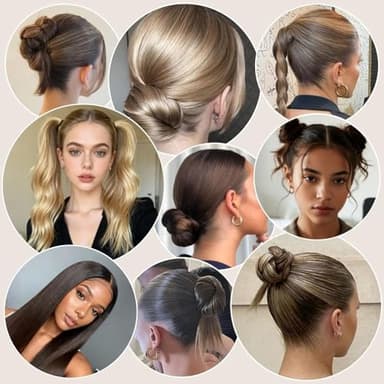 Dolahair Hair Wax Stick - Flyaway Control and Styling Pomade for Kids, Women, and Men - Hair Bun Maker and Accessorie (1 Pack of Wax) - Image 3