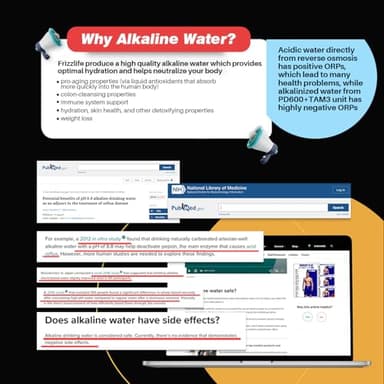 Frizzlife Reverse Osmosis Water Filter - Alkaline Mineral pH+, 600 GPD High Flow, Tankless RO Reverse Osmosis System, Under Sink, Reduce TDS, Compact, 2:1 Drain Ratio, PD600-TAM3 - Image 4