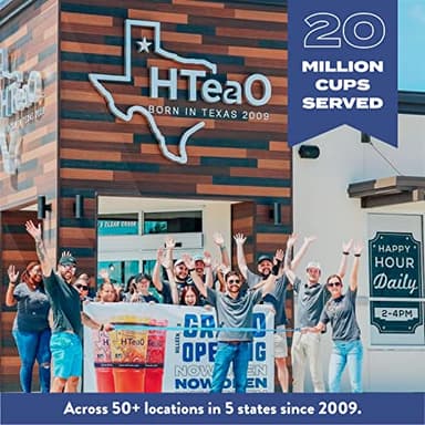 HTeaO Blueberry Green Tea – Texas-Style Flavored Iced Tea Bags for Summer – Instant Ice Tea Packets for Quick Brew - Loaded Tea Sachets Ready in 5 Minutes (16-Count, Makes 8 Gallons Total) - Image 9