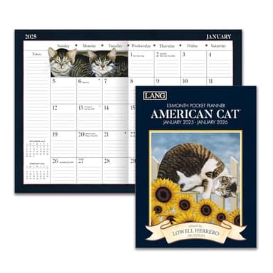 LANG American Cat™ 2025 Monthly Pocket Planner (25991003156) - Image 2
