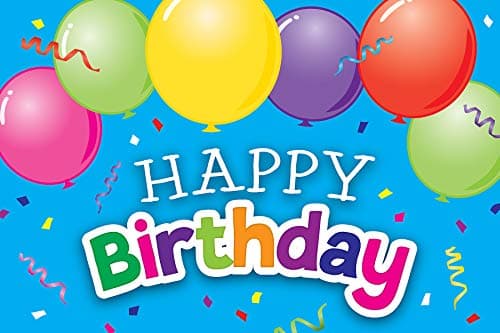 Teacher Created Resources® Happy Birthday Balloons Postcards, Pack of 30 - Image 1