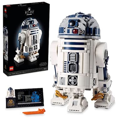 LEGO Star Wars R2-D2 Building Set - Collectible Toy for Adults, Ages 18+ - Display for Room or Office Desk - Info Plaque Included - Gift Idea for Fans - 75308 - Image 1