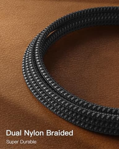 CONMDEX Android Auto USB Cable [Upgrade, 3ft, 2Pack] 10Gbps USB 3.1 Gen 2 USB A to USB C Data Transfer Type C Cord, 3A Fast Charging CarPlay Cable for iPhone 17 16 Pro Max, Galaxy S25 Ultra S25+ - Image 4