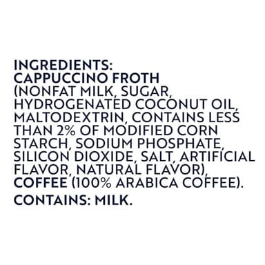 Gevalia Frothy 2-Step Artificially Flavored Cappuccino Espresso Style K‐Cup Coffee Pods & Froth Packets Kit, 6 ct. Box - Image 3
