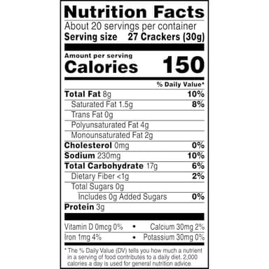 Cheez-It Cheese Crackers, Baked Snack Crackers, Lunch Snacks, Family Size, Extra Toasty, 21oz Box (1 Box) - Image 11