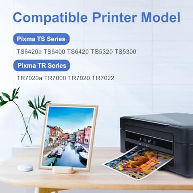 260XL 261XL Ink Cartridges Replacement for Canon 260 and 261 Ink Cartridges Printer Ink 260 and 261 Combo Pack Pixma TS6420a TS6400 TS6420 TR7020a TR7000 TR7020 TS5320 TS5300 PG-260 XL CL-261 XL - Image 3