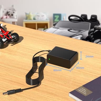 12V Battery Charger for Kids Ride on Toys,Power Wheels Charger for Best Choice Wrangler Kid Trax Dynacraft Bumper Car Products Class 2 Power Supply - Image 5