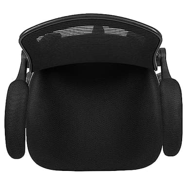 Flash Furniture Kale Mid-Back Swivel Office Chair with Adjustable Foot Ring, Lumbar Support, and Seat Height, Ergonomic Mesh Executive Chair, Black - Image 10