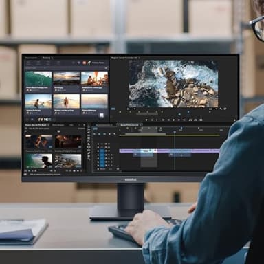 KOORUI 27 Inch 4K Monitor Computer UHD(3840 * 2160) IPS Display, 99% sRGB, 95% DCI-P3, 1.07 Billion Colors, Freesync & G-sync, Displayport & 2X HDMI, VESA 100 * 100mm, Tilt -5 to 20°, Audio Out (N07) - Image 6