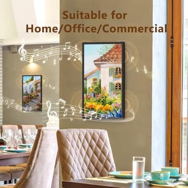 Benibela 21.5" Large Digital Picture Frame, Wifi Digital Photo Frame with 1920*1080 IPS HD Screen, Remote Control, 32GB, Auto-Rotate, Send Photo/Videos Via APP/Email/USB/SD, Gift for Friend and Family - Image 6