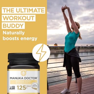 Manuka Doctor - MGO 125+ Manuka Honey Monofloral, 100% Pure New Zealand Honey. Certified. Guaranteed. Raw. Non-GMO (8.75 oz) - Image 3