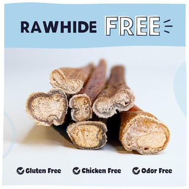 Pawstruck Natural 5-8" Bully Sticks for Dogs - Best Long-Lasting, Rawhide-Free, Low Odor Dental Chew Treat - Healthy Single Ingredient, 100% Real Beef - 8 oz Bag - Packaging May Vary - Image 6