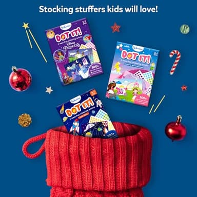 Skillmatics Dot It Sticker Art - Dinosaurs, Mess-Free Fun for Kids, 500+ Stickers, Craft Kits, DIY Scrapbooking Activity, Travel Toys, Gifts for Boys & Girls Ages 3, 4, 5, 6, 7 - Image 4