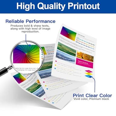 LC406XL High Yield Ink Cartridge for Printer for Brother LC406 Ink Cartridges LC406XL LC 406 XL use with Brother MFC-J4535DW MFC-J4335DW MFC-J5855DW MFC-J6555DW Printer (4 Pack) - Image 5